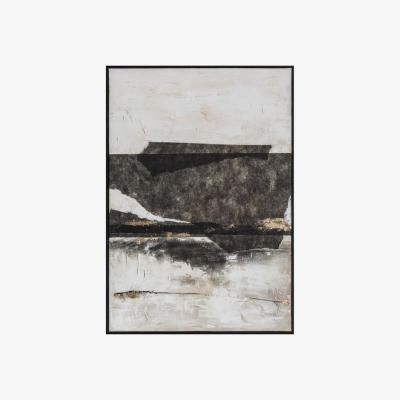 Barker and Stonehouse Seascape Storm Framed Canvas Print | Barker & Stonehouse