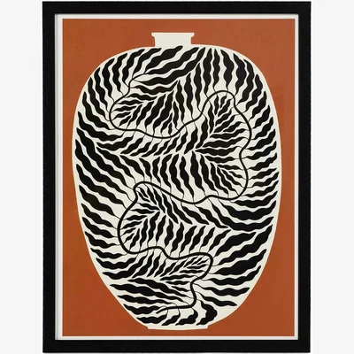Barker and Stonehouse Pattern Urn Print, Square | Barker & Stonehouse