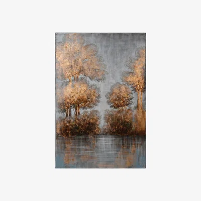 Barker and Stonehouse Golden Trees Canvas Print | Barker & Stonehouse