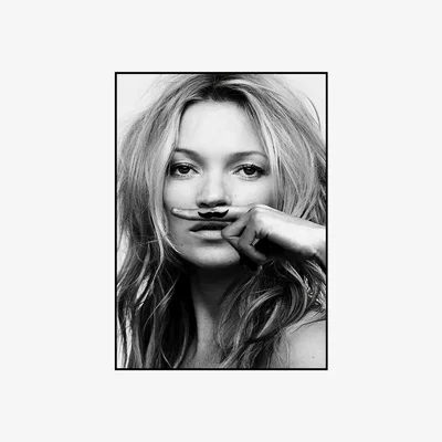 Barker and Stonehouse Kate Moss Icon Art Framed Print | Barker & Stonehouse