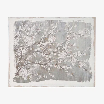 Barker and Stonehouse Blossom Bloom Picture Print, Square, White | Barker & Stonehouse