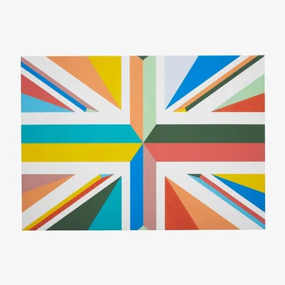 Barker and Stonehouse 75th Anniversary Union Jack Canvas Limited Edition