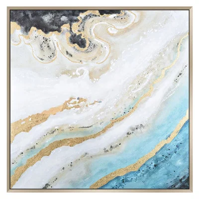 Barker and Stonehouse Strata Framed Canvas Print, 776 | Barker & Stonehouse