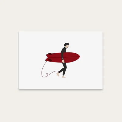 Bombinate.com Hero Art Print Unframed