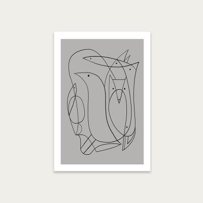 Bombinate.com Daily II Art Print Unframed