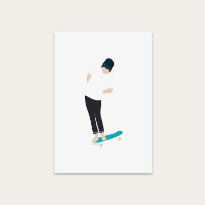 Bombinate.com Throwback Art Print Unframed