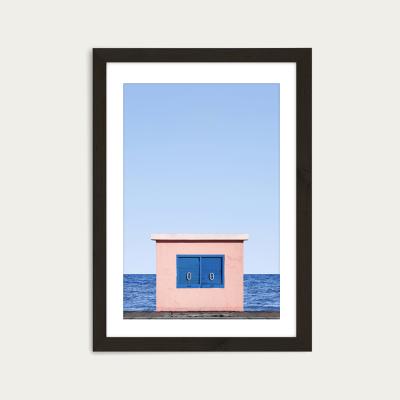 Bombinate.com Call It A Day Art Print Black Frame