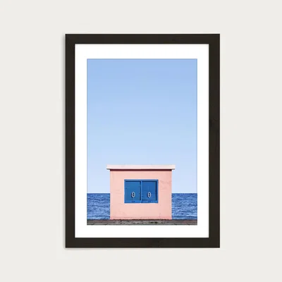 Bombinate.com Call It A Day Art Print Black Frame