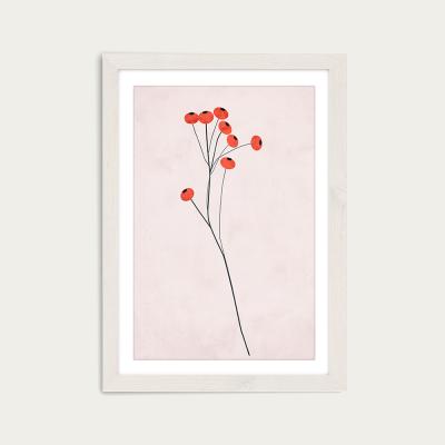 Bombinate.com Winterfruits Art Print White Frame