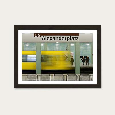 Bombinate.com Leaving Alex Art Print Black Frame