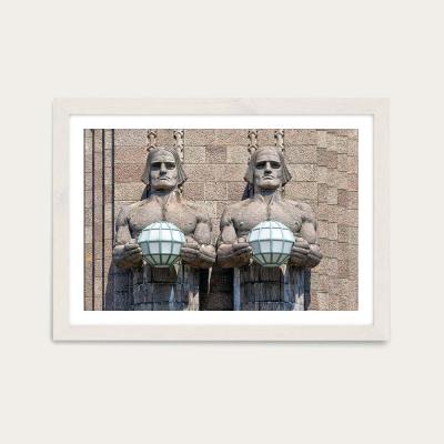 Bombinate.com Central Station 02 Art Print White Frame