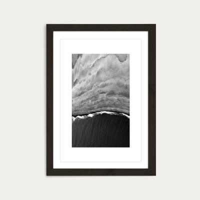 Bombinate.com Black Ocean Art Print Black Frame