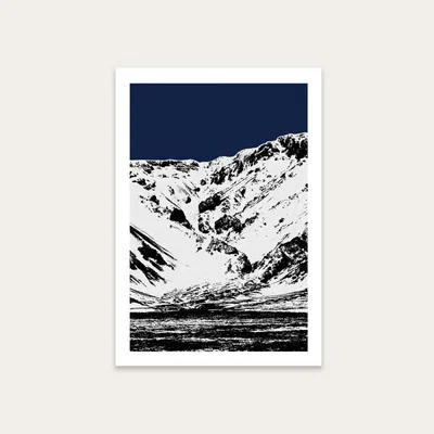 Bombinate.com Blue Mountains II Art Print Unframed