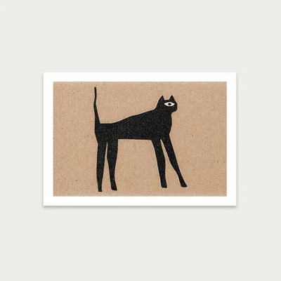Bombinate.com The Cat Art Print Unframed
