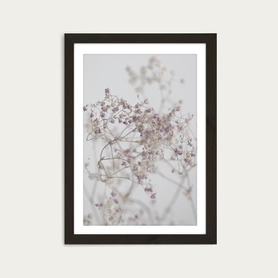 Bombinate.com Blossoms in The Field Art Print Black Frame