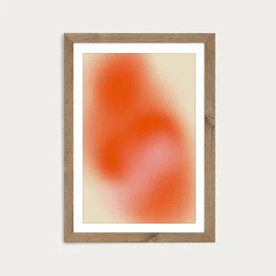 Bombinate.com Her Art Print Oak Frame