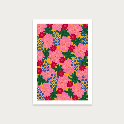 Bombinate.com Plant Flowers Art Print Unframed