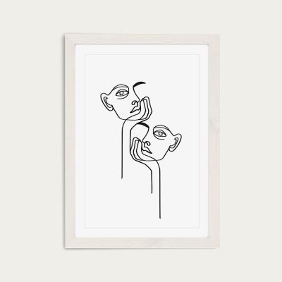 Bombinate.com Boredom Art Print White Frame