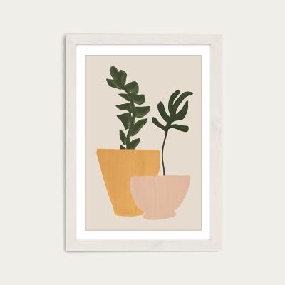 Bombinate.com Planted Art Print White Frame