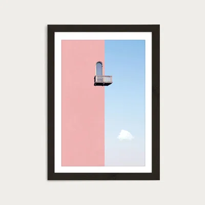 Bombinate.com Above Art Print Black Frame