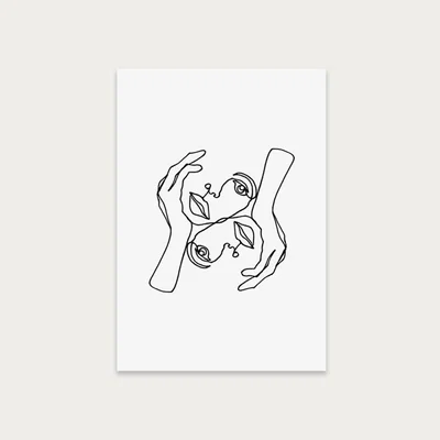 Bombinate.com Julie Art Print Unframed