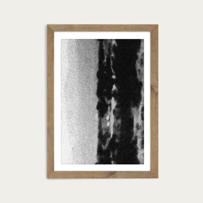 Bombinate.com Research N°012 Art Print Oak Frame