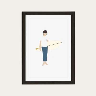 Bombinate.com Little Single Art Print Black Frame