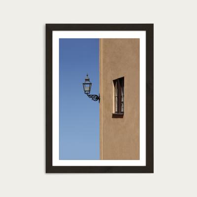 Bombinate.com Lonely Lamp Art Print Black Frame