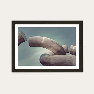 Bombinate.com Forms Art Print Black Frame