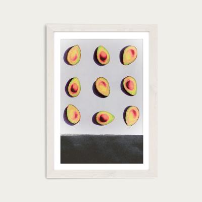 Bombinate.com Fruit No. 2 Art Print White Frame