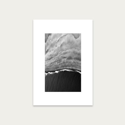 Bombinate.com Black Ocean Art Print Unframed