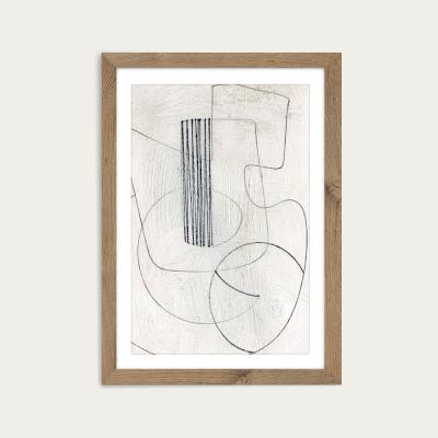 Bombinate.com Crafted Art Print Oak Frame