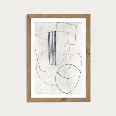 Bombinate.com Crafted Art Print Oak Frame