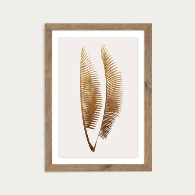 Bombinate.com Geometrica No.2 Art Print Oak Frame