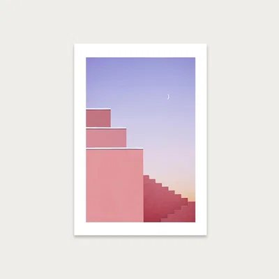 Bombinate.com Purple Nights Art Print Unframed