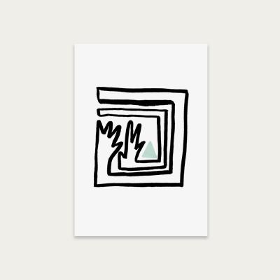Bombinate.com Hands IIII Art Print Unframed