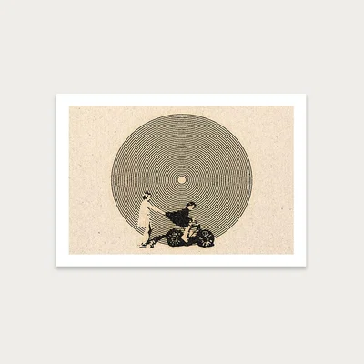 Bombinate.com Bonnie & Clyde Art Print Unframed