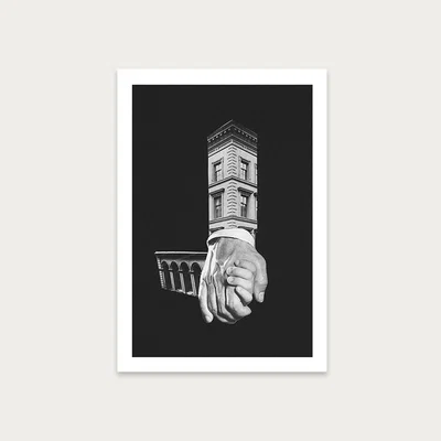 Bombinate.com Assisted Living Art Print Unframed