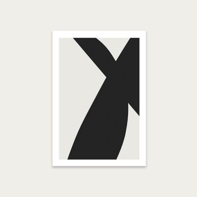 Bombinate.com Minimal Black II Art Print Unframed