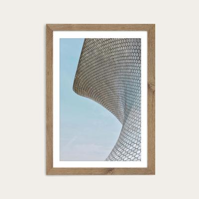 Bombinate.com Somaya 01 Art Print Oak Frame