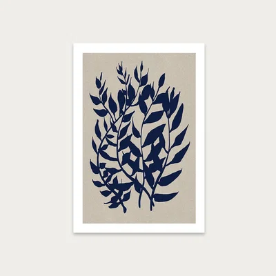 Bombinate.com Botany Art Print Unframed