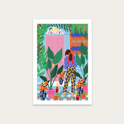 Bombinate.com Inside My Personal Garden Art Print Unframed