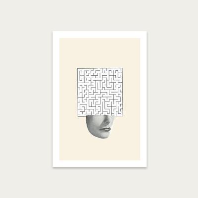Bombinate.com Puzzled Art Print Unframed