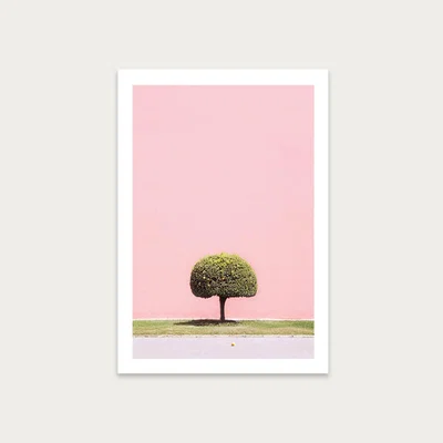 Bombinate.com Orange Tree Art Print Unframed