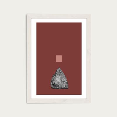 Bombinate.com Anima Art Print White Frame