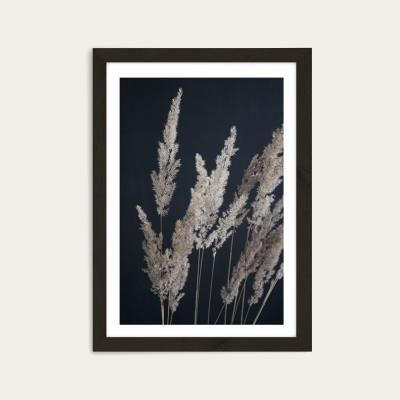 Bombinate.com Perfect Pampas in The Dark Art Print Black Frame