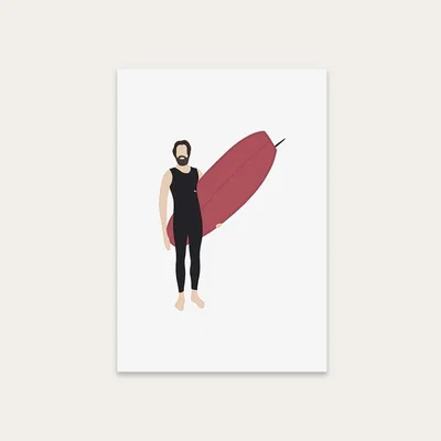 Bombinate.com Shep Art Print Unframed