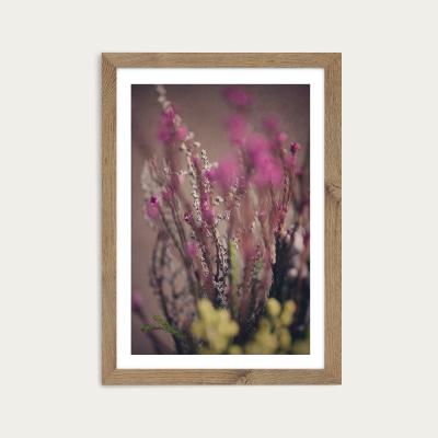 Bombinate.com Warm Fynbos 5 Art Print Oak Frame