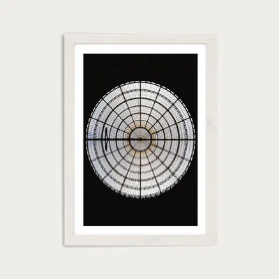 Bombinate.com Milano Walking Art Print White Frame