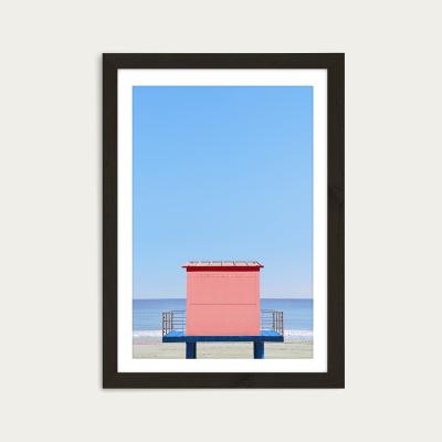 Bombinate.com Bay Watch Art Print Black Frame